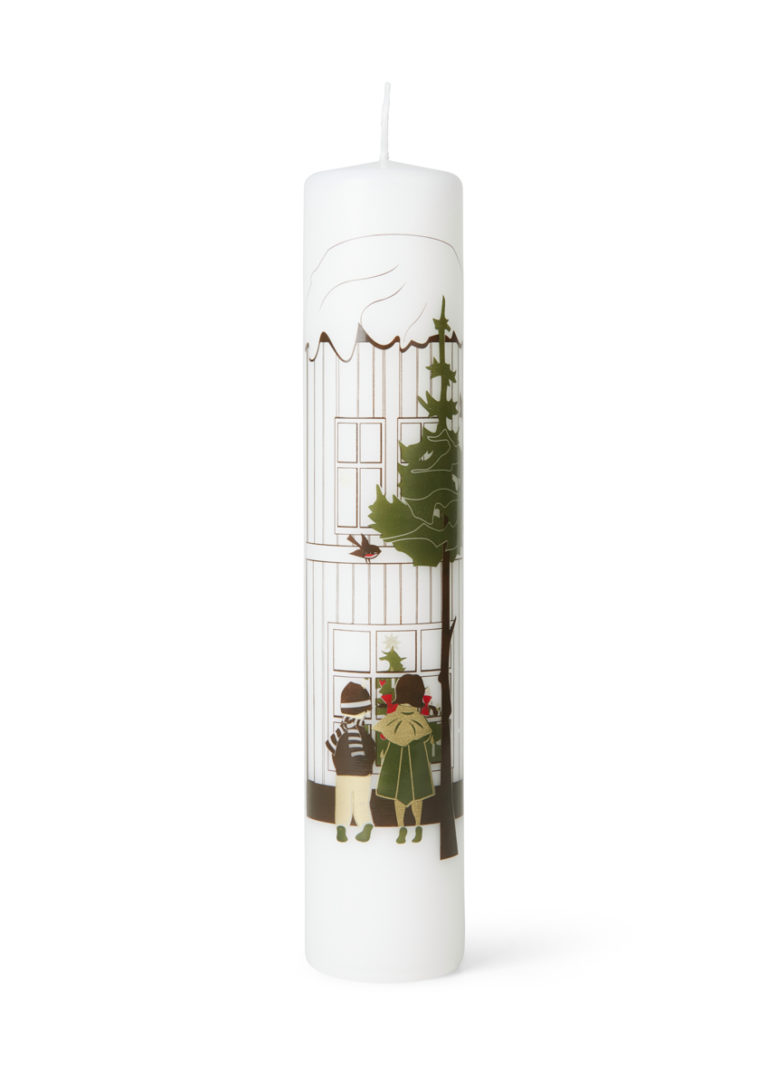 Holmegaard Christmas Advent Candle 2022 Danish Windmill