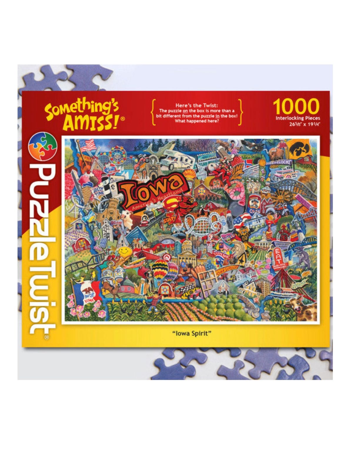 Iowa Spirit Puzzle Danish Windmill